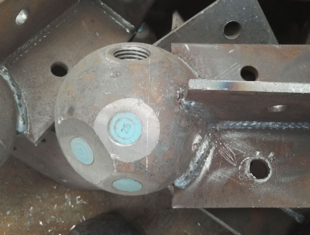 兴义螺栓球球塞，网架配件